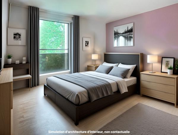 Asnières-sur-Seine (92600) Grand 4 Pièces dans une copropriété verdoyante et sécurisée