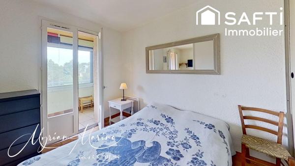 SAINT-AYGULF – 2 PIÈCES DERNIER ÉTAGE AVEC VUE MER