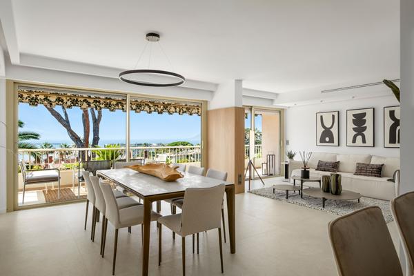 CANNES CALIFORNIE - SUPERBE 5 PIÈCES - TERRASSE & VUE MER