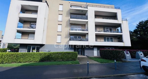 BREST (29) – Quartier Mésioual : superbe appartement T2 de 46,54 m² habitable, situé au dernier étage, avec terrasse ensoleillée, parking souterrain et cave.