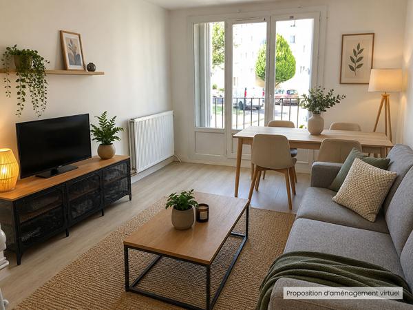 Appartement 3 pièces vendu-loué 700 euros HC à Etampes, à 500m du RER C
