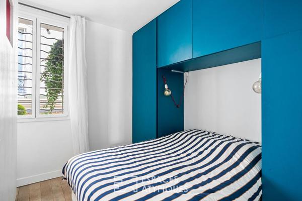 Esprit maison rénovée avec balcon à Marcadet-Poissonniers