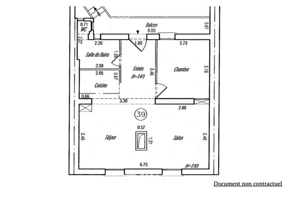 Esprit maison rénovée avec balcon à Marcadet-Poissonniers