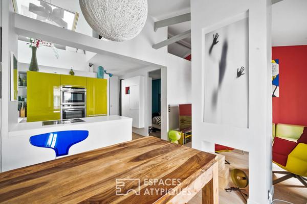 Esprit maison rénovée avec balcon à Marcadet-Poissonniers