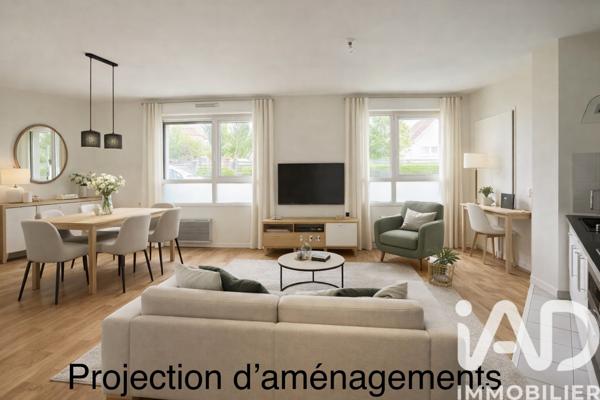 Appartement à vendre 3 pièces 56 m² Compiègne