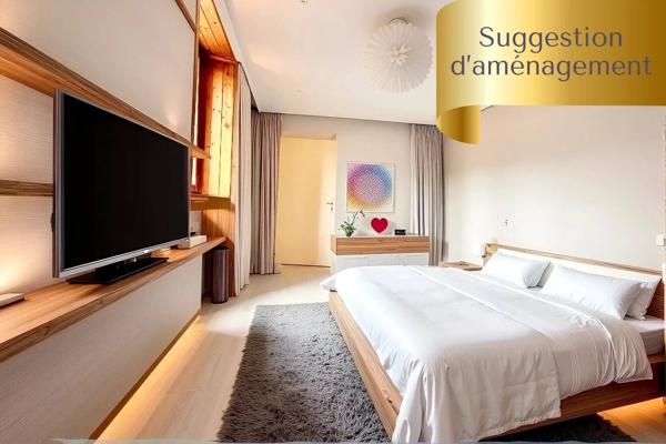 T3 à façonner – Terrasse et parkings à MARIGNIER