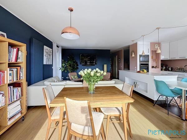 Appartement traversant , T5 de 114m2