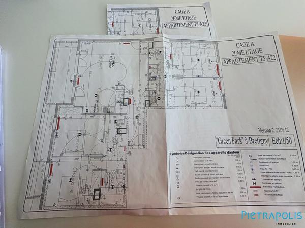 Appartement traversant , T5 de 114m2