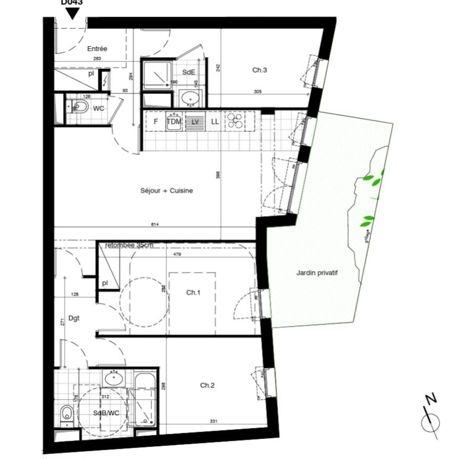 Appartement à vendre |  Montreuil |  4 pièces | 81 m²