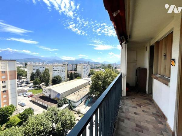 Grenoble, SECTEUR LES ALPINS, APPARTEMENT AVEC BALCON