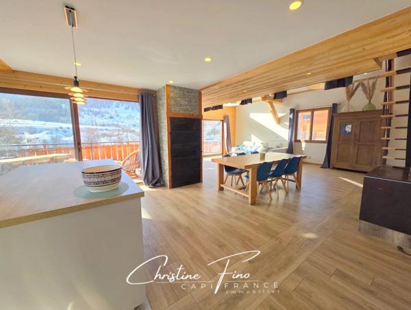 SERRE CHEVALIER-LE MONETIER LES BAINS Chalet récent spécial artisans