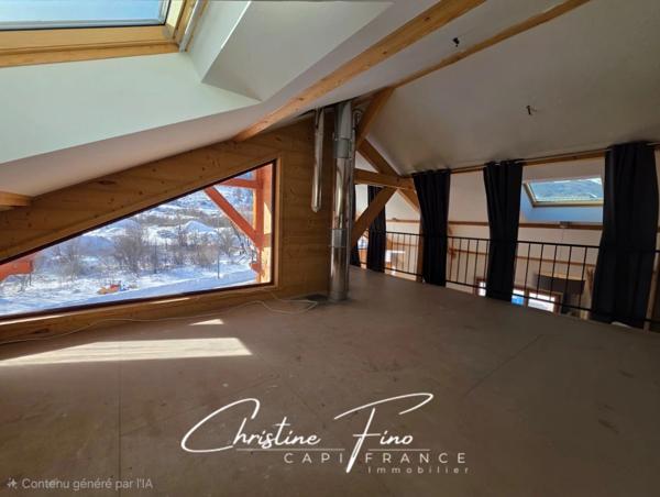 SERRE CHEVALIER-LE MONETIER LES BAINS Chalet récent spécial artisans