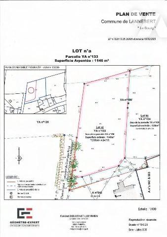 Terrain à Vendre à Lannebert (22290) en Côtes-d'Armor (22)

Nous vous présentons un terrain à...