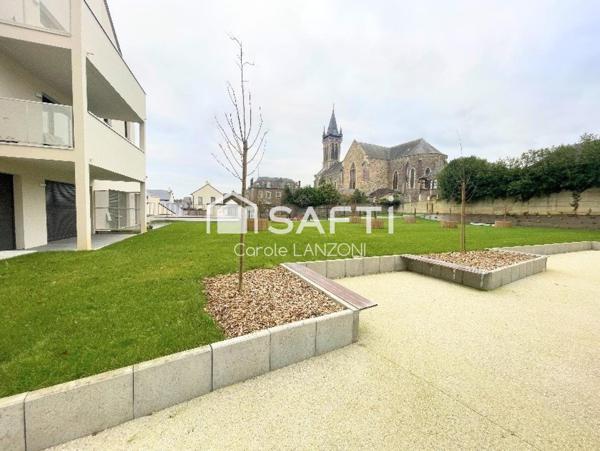 CHATEAUGIRON hyper centre, T4 neuf 90m2, terrasse