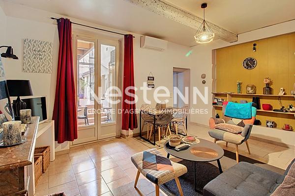 A VENDRE à DRAGUIGNAN - Appartement T3 en duplex HAUSSMANNIEN de 86m² avec TERRASSE 50m²