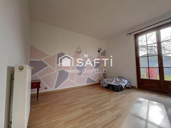 Vivable de plain pied avec un potentiel à créer à l'étage