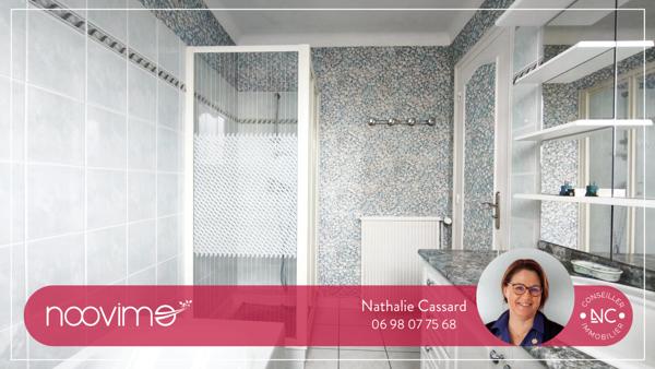 MAISON FAMILIALE de 160 m² 4 chambres, dont partie indépendnate avec double-garage de 40 m² sur 600 m²