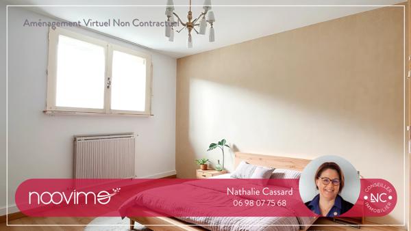 MAISON FAMILIALE de 160 m² 4 chambres, dont partie indépendnate avec double-garage de 40 m² sur 600 m²