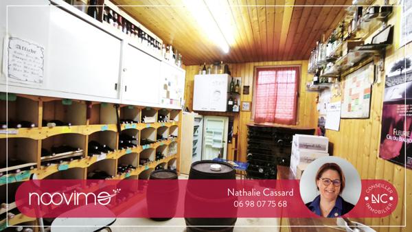 MAISON FAMILIALE de 160 m² 4 chambres, dont partie indépendnate avec double-garage de 40 m² sur 600 m²