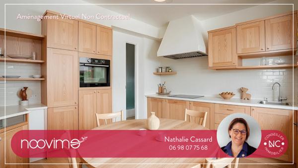 MAISON FAMILIALE de 160 m² 4 chambres, dont partie indépendnate avec double-garage de 40 m² sur 600 m²