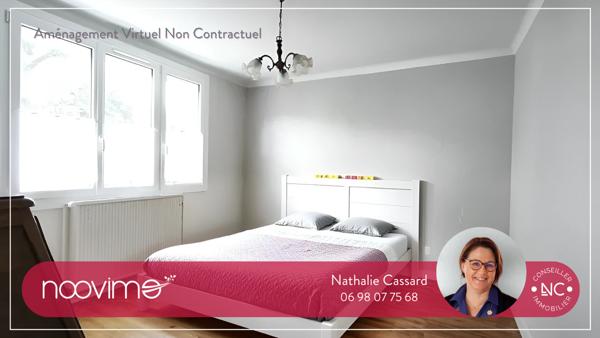 MAISON FAMILIALE de 160 m² 4 chambres, dont partie indépendnate avec double-garage de 40 m² sur 600 m²