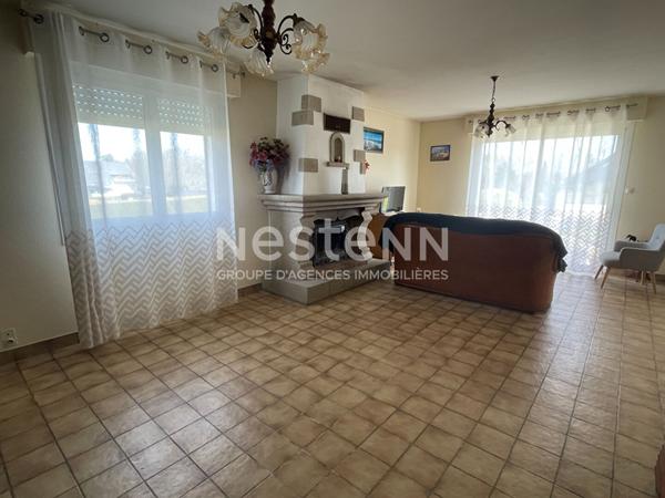 Maison à vendre Elven centre avec 1500 m² de terrain constructible