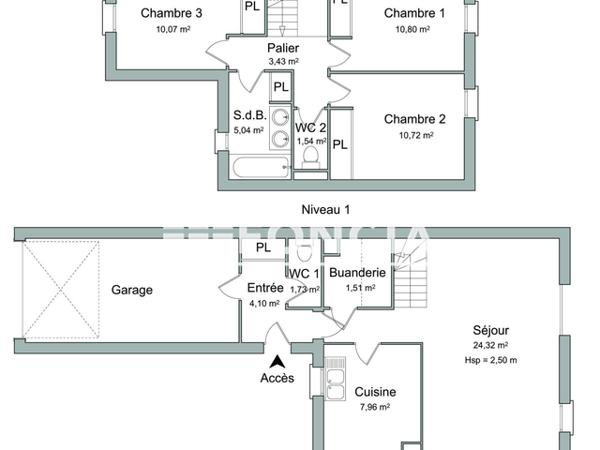 Location Maison 4 pièces 81.85 m² - 381 CHEMIN DU BARADE Mont De Marsan 40000