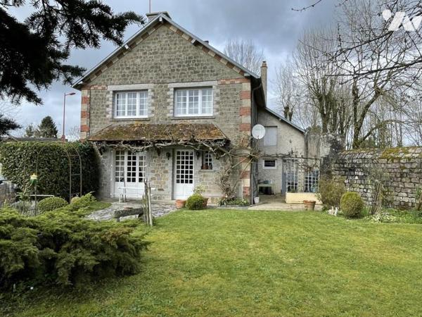 LA FERTE MACE, maison 3ch (poss 4), avec jardin en centre-ville