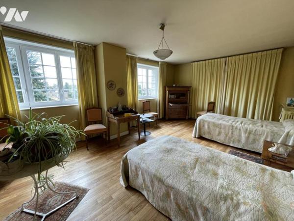 LA FERTE MACE, maison 3ch (poss 4), avec jardin en centre-ville