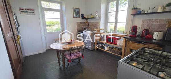 Maison de bourg de 131 m² – 6 pièces – 4 chambres – Terrain de 795 m²