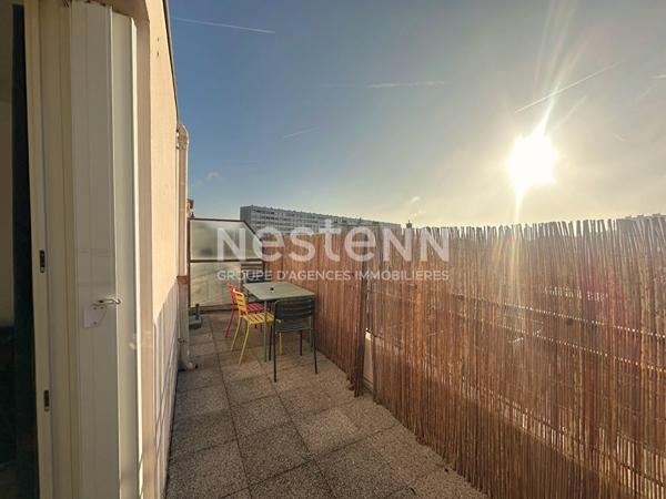 Appartement 2P 50.32 m2 dernier étage+balcon+cave Ecole véterinaire