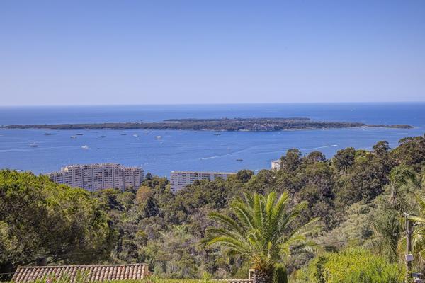 SUPER-CANNES, VILLA VUE MER PANORAMIQUE