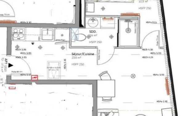 Appartement à louer    2 pièces •  Sallèles-d'Aude