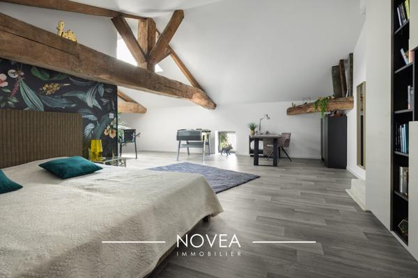 Jassans-Riottier - Exceptionnelle maison de ville de 330 m² et son paradis caché