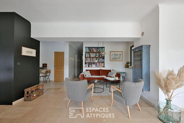 Charmante villa avec piscine et vue dominante