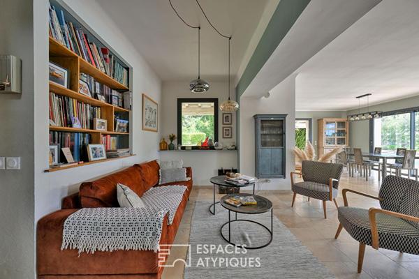 Charmante villa avec piscine et vue dominante
