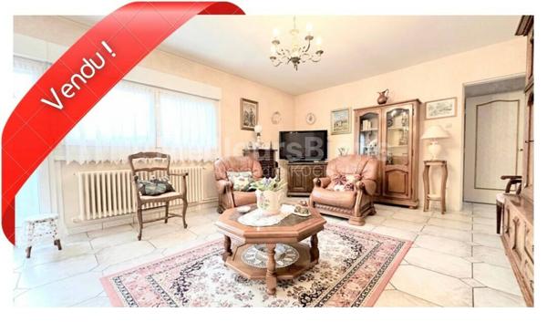 APPARTEMENT F5, DERNIER ETAGE, GARAGE ET JARDIN