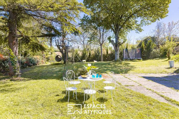 Maison familiale avec jardins en terrasses et piscine Toulouse Est