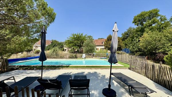 Corps de ferme restauré - 2 maisons indépendantes - 255 m2 habitables Cajarc