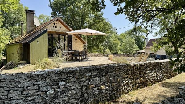 Corps de ferme restauré - 2 maisons indépendantes - 255 m2 habitables Cajarc