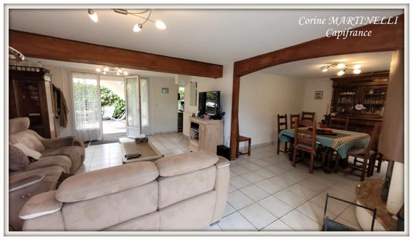 A vendre AGEN maison 125 m² - Terrain de 380 m² - Garage - Proche commerces, écoles