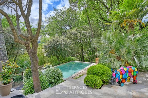 L’inattendue, maison avec vue et piscine