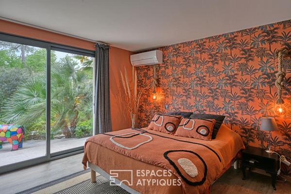 L’inattendue, maison avec vue et piscine