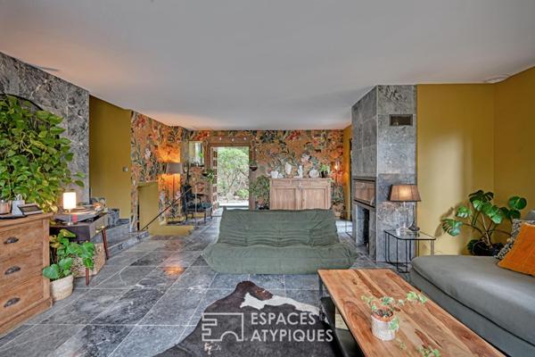 L’inattendue, maison avec vue et piscine