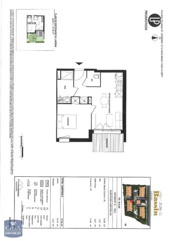 Appartement à louer 2 pièces 37.93m²