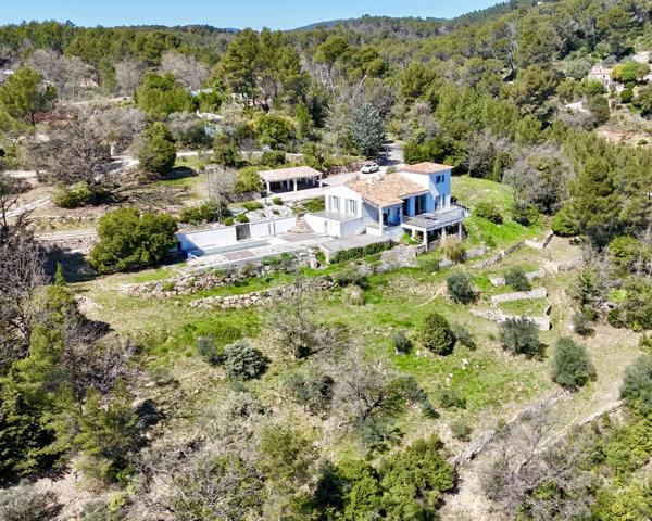 Villa – Vue panoramique – 4 Chambres – Piscine chauffée - 83300 Draguignan - Réf 86855319