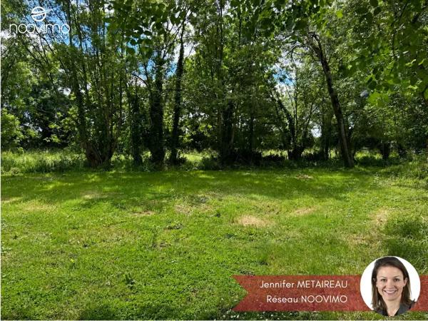 Terrain arboré à bâtir de 280 m2 en premier rideau