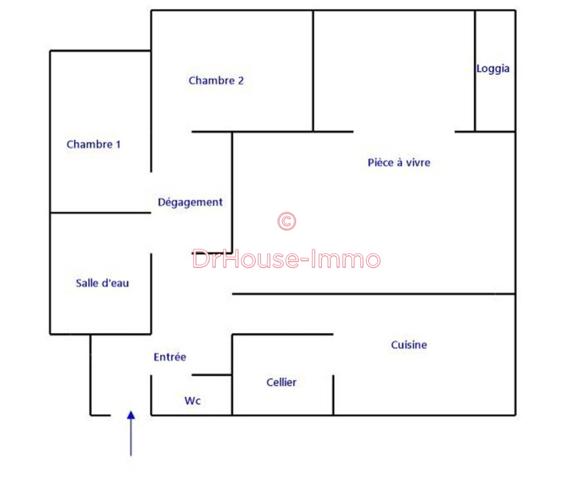 Appartement à vendre 4 pièces de 78 m²