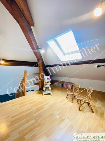 TRIPLEX Bron 6 pièce(s), 3 chambres + bureau + jardin