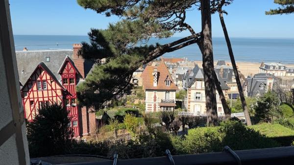 Trouville-sur-Mer (14360) STUDIO VUE MER EN VIAGER OCCUPE